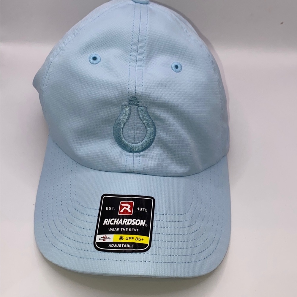 Richardson Performance 220 UPF  Medium Large Blue Hat Cap Tennis Golf NWT